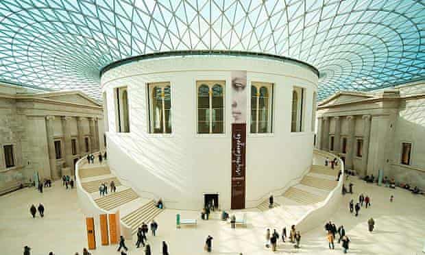 British Museum's Great Court, designed by Richard Rogers