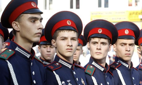 Cossacks in Novocherkassk