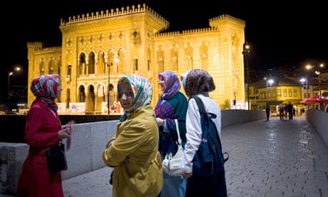 Turkish women in Sarajevo