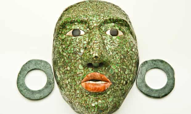 Funerary mask from Mexico