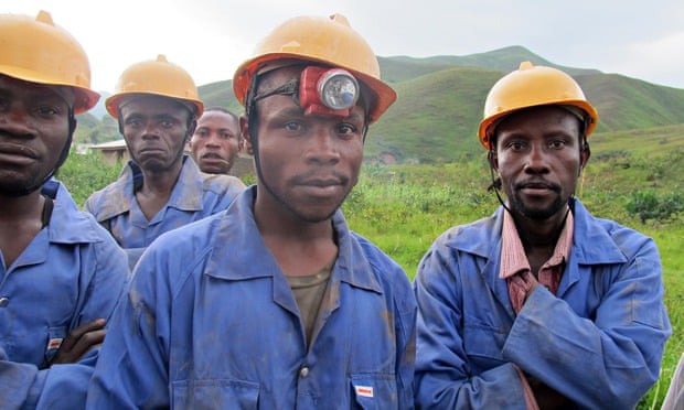 miners in Congo