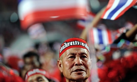 Redshirt supporter Thailand