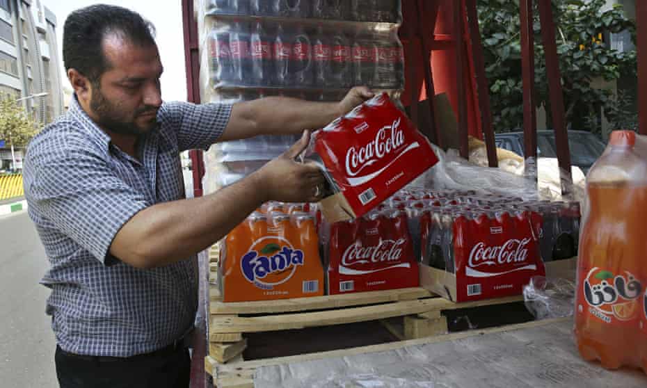 Iran Coca Cola seller