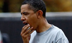 Barack Obama Gets Stitched Up When Elbowed In Mouth In