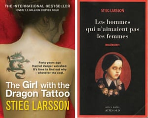 Stieg Larsson book covers