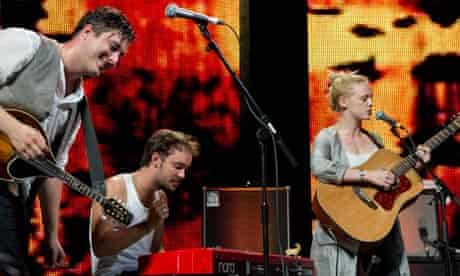 Laura Marling with MUMFORD & SONS