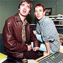 Noel Gallagher with Steve Lamacq