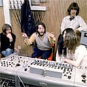 The Beatles during the recording sessions for Let It Be