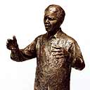 Nelson Mandela's statue