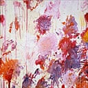 Detail from Untitled, 2001 by Cy Twombly