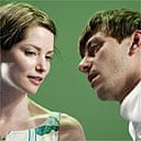 Sienna Guillory and Enzo Clienti in The Shape of Things at the New Ambassadors