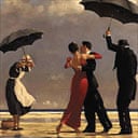 Detail from The Singing Butler by Jack Vettriano