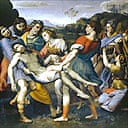 Detail from Entombment of Christ by Cavaliere d'Arpino