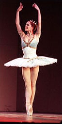 Darcey Bussell performing ballet