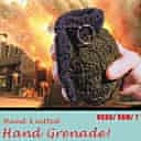 Hand Knitted Hand Grenade, Rachael Matthews
