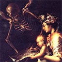 Detail from Salvator Rosa's Human Frailty