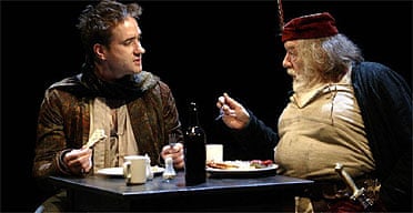 Matthew Macfadyen and Michael Gambon in Henry IV, National Theatre