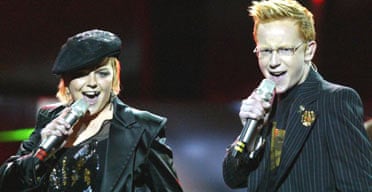 Donna and Joseph McCaul of Ireland, Eurovision semi-final 2005