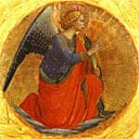 Angel of the Annunciation, from the Perugia triptych, by Fra Angelico