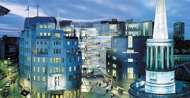 An artist's impression of the proposed development to Broadcasting House, 2005