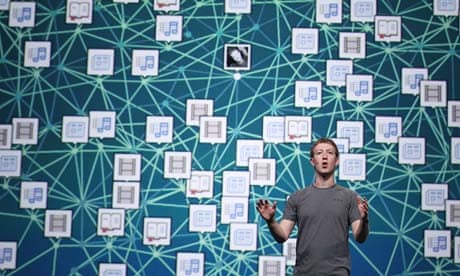 Mark Zuckerberg addresses the F8 Facebook developer conference