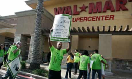 Walmart workers