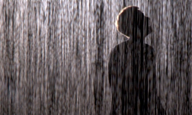 Random International Installs Torrential Rain In Barbican