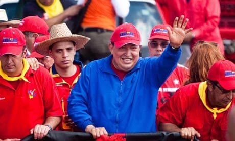 HUGO CHAVEZ IN CAMPAIGN IN SABANETA