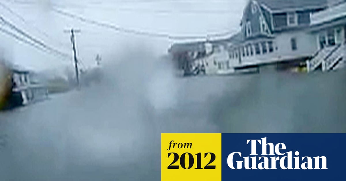 Superstorm Rides Superstorm Sandy: a jetski ride along flooded New Jersey street – video ...
