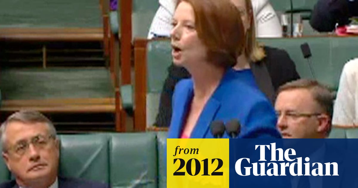 Julia Gillard speech prompts dictionary to change 'misogyny ...