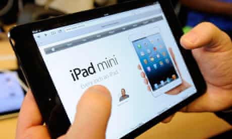 tablet screen speed test goes to ipad