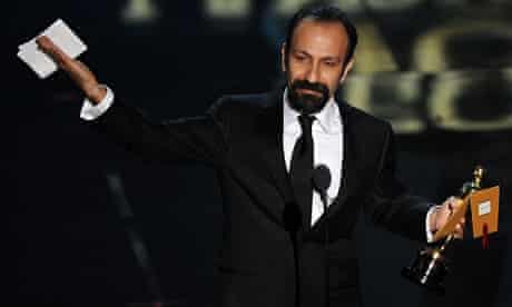 Oscars 2012: Asghar Farhadi, who's film, A Separation, won the best foreign language film