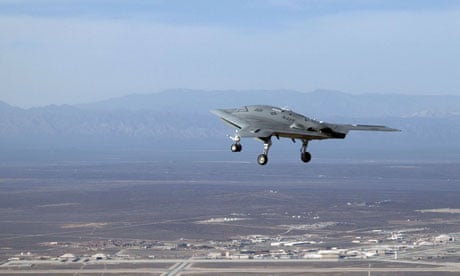 US drone at Edwards air force base