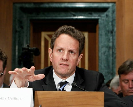 US Treasury secretary Tim Geithner