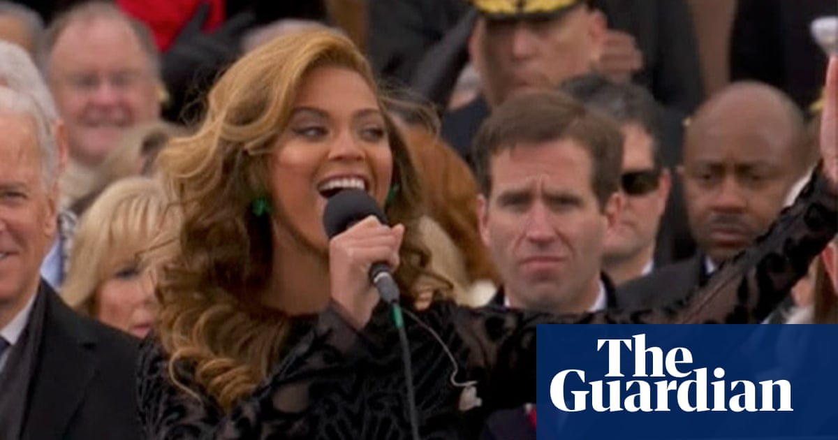 Beyoncé's performance a soaring highlight of older, greyer inauguration ...