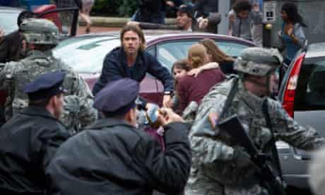 World War Z Is Brad Pitt Making The Most Expensive Disaster Of All Time Brad Pitt The Guardian World War Z Is Brad Pitt Making The Most Expensive Disaster Of All Time Brad Pitt The Guardian