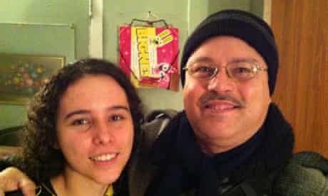 Samuel Cruz and his daughter Frances