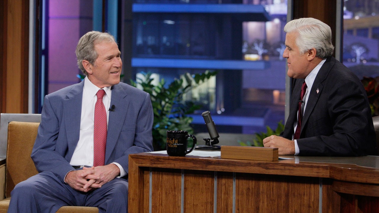 George Bush On The Tonight Show With Jay Leno Video Us News