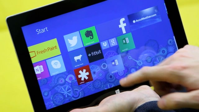 Surface 2 Review Microsoft Makes Progress But Can T Escape Windows Rt Technology The Guardian