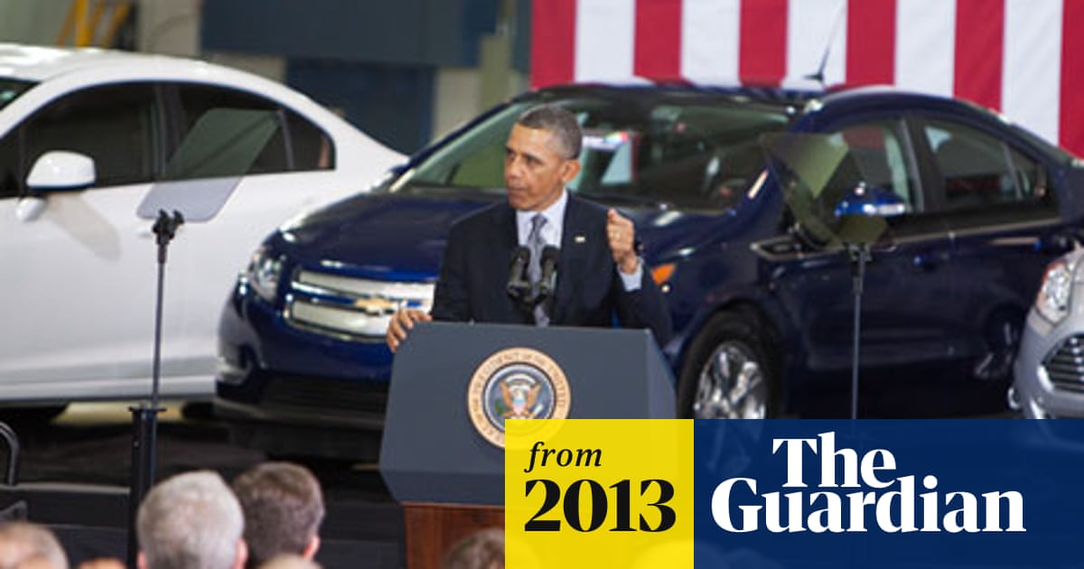 Obama Calls For Clean Fuel Innovation From Car Companies Environment The Guardian