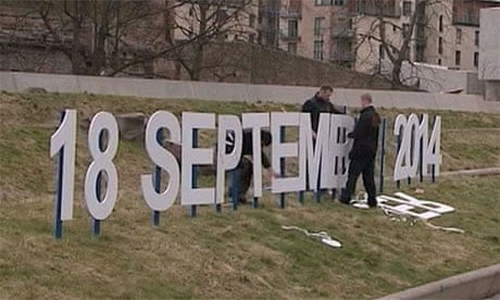 Date announced for Scottish independence referendum - video