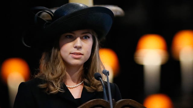 Margaret Thatcher S Granddaughter Amanda Speaks At Funeral Video Politics The Guardian