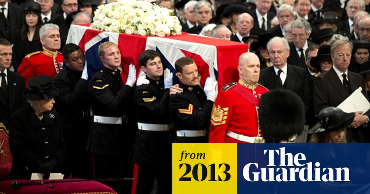 Margaret Thatcher S Funeral At St Paul S Cathedral Video Politics The Guardian