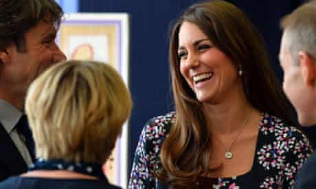 Kate Middleton's royal visit to Willows Primary School 
