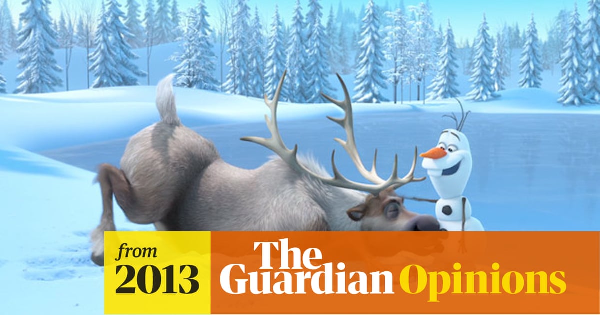 A mountaineer on the wintry princesses of Frozen