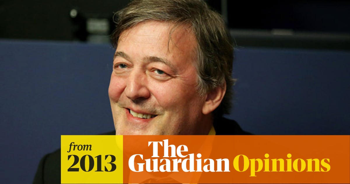 Stephen Fry Opens A Window On To Male Depression We Must