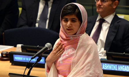 Malala Yousafzai: 'Our books and our pens are the most powerful weapons' | Education | The Guardian