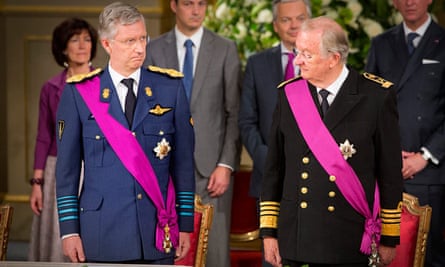 King Albert II and Prince Philippe of Belgium