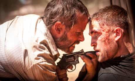 Robert Pattinson and Guy Pearce in The Rover