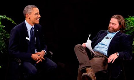 President Obama and Zach Galifianakis